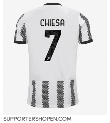 Juventus Federico Chiesa #7 Hemma Matchtröja 2022-23 Kortärmad
